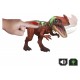 Figurine de dinosaure Afrovenator Jurassic World, marron et noir
