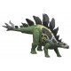 Figurine d'action Stégosaure Jurassic World verte par Mattel