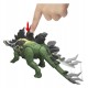 Figurine d'action Stégosaure Jurassic World verte par Mattel