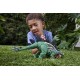 Figurine d'action Stégosaure Jurassic World verte par Mattel