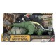 Figurine d'action Stégosaure Jurassic World verte par Mattel