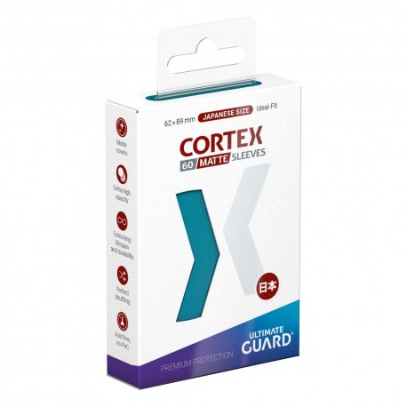 Pochettes Cortex Matte Ultimate Guard pétrole