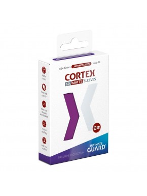 Boîte de protège-cartes Ultimate Guard Cortex Mat en violet