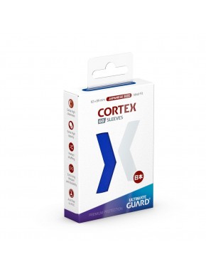 Protèges-cartes Ultimate Guard Cortex bleu taille japonaise