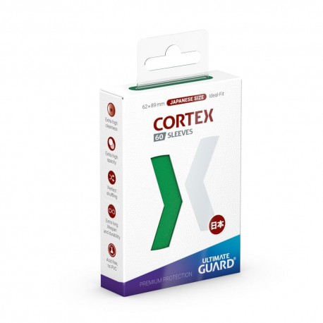 Ultimate Guard Cortex protège-cartes taille japonaise vert