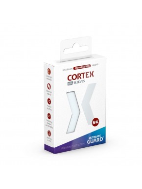 Cortex Sleeves Ultimate Guard taille japonaise transparent