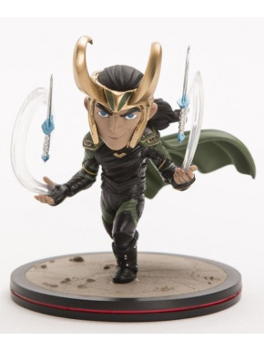 Figure Thor Loki Ragnarok Q-Fig Marvel 15 cm