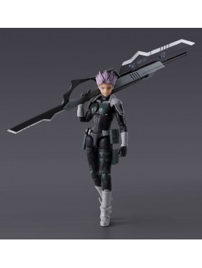 Figurine articulée de Kaiju No. 8 Gen Narumi avec arme