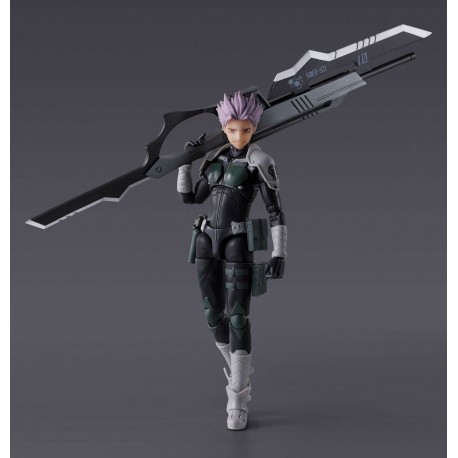 Figurine articulée de Kaiju No. 8 Gen Narumi avec arme