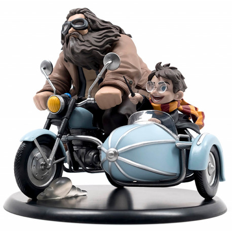 Figura Harry y Hagrid en Sidecar Harry Potter Q-Fig