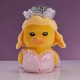 Peluche Glinda 20 cm avec couronne et robe rose