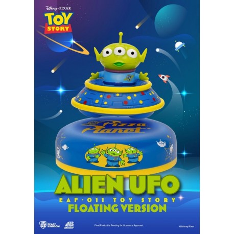 Statue de l'Alien UFO de Toy Story avec lévitation