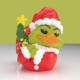 Figurine Le Grinch en tenue de Père Noël 10 cm
