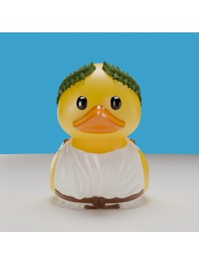 Canard avec toge et couronne de feuilles style Grèce en 5 cm