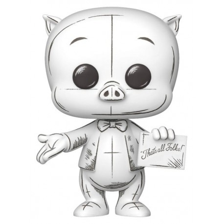 Figura Funko POP de Porky Pig, Looney Tunes, 9 cm
