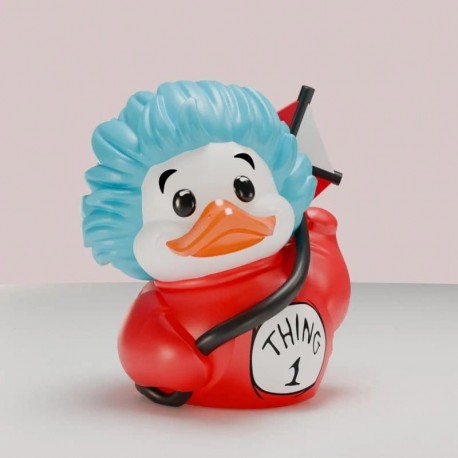 Figurine PVC Chose 1 avec cerf-volant, 10 cm, Le Chat Chapeauté