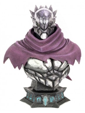 Buste de Strife de Darksiders en tons métalliques et pourpre