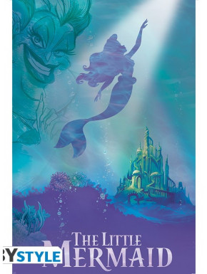 Póster La Bella y la Bestia Rosa Disney 61 x 91 cm
