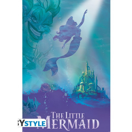 Poster Ariel and Ursula The little Mermaid 61 x 91 cm