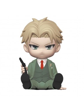 Figura hucha Loid Forger sentado con traje verde