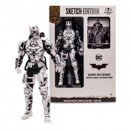 Figurine articulée Batman Hazmat Suit DC Multiverse 18 cm