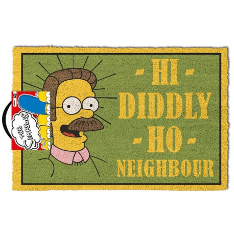 Felpudo coco Los Simpson Flanders