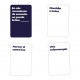 Boîte de jeu de société QTDEN avec cartes