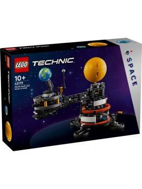 Modèle LEGO Technic Terre et Lune en Orbite