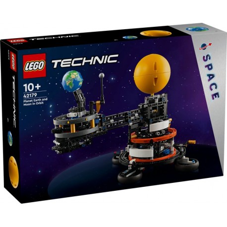 Modèle LEGO Technic Terre et Lune en Orbite