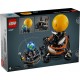 Modèle LEGO Technic Terre et Lune en Orbite