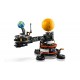 Modèle LEGO Technic Terre et Lune en Orbite