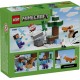 Boîte du set LEGO Minecraft L'Aventure de Steve dans la Taïga