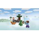 Boîte du set LEGO Minecraft L'Aventure de Steve dans la Taïga