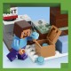 Boîte du set LEGO Minecraft L'Aventure de Steve dans la Taïga