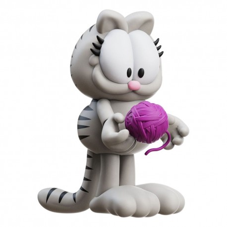 Figurine articulée Nermal de Garfield avec accessoires