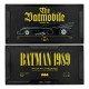 Lingote de metal Batmobile DC Comics em caixa com janela
