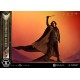 Statue Paul Atreides Dune avec cape et crysknife