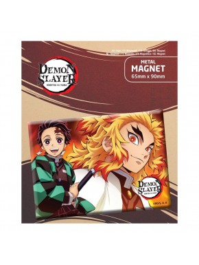 Aimant en aluminium Demon Slayer Tanjiro et Kyojuro