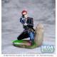 Estátua PVC My Hero Academia com design detalhado em terno preto