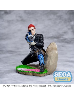 Statue PVC My Hero Academia avec design détaillé en costume noir