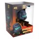 Figurine en vinyle Doom Guy de 10 cm sur base rocheuse