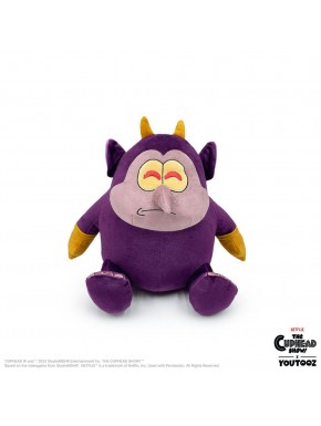 Peluche Henchman de Cuphead 22 cm, licence officielle Youtooz