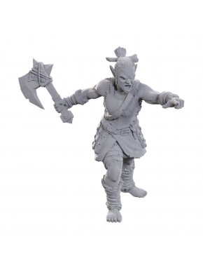 Miniature non peinte de Lifeleecher Brawler en action