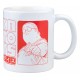 Mug en céramique Sakamoto Days en couleurs rouge et blanc