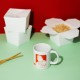 Mug en céramique Sakamoto Days en couleurs rouge et blanc