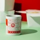 Mug en céramique Sakamoto Days en couleurs rouge et blanc