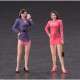 Figura Hasegawa 80's Bubbly Girls na escala 1/24
