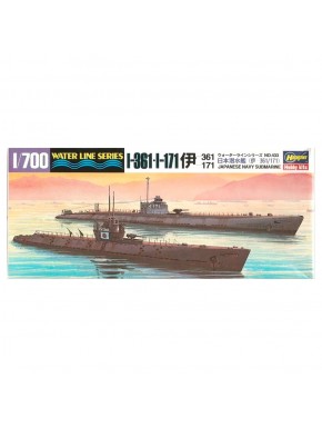 Modelo de submarino I-361/I-171 escala 1/700