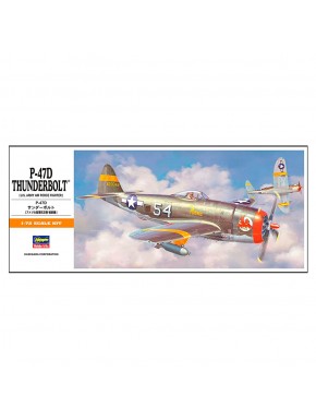 Maqueta P-47D Thunderbolt escala 1:72 de Hasegawa