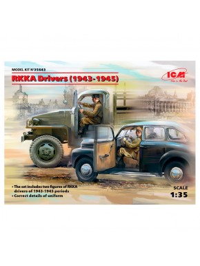 Figurines conducteurs RKKA 1943-1945 échelle 1:35